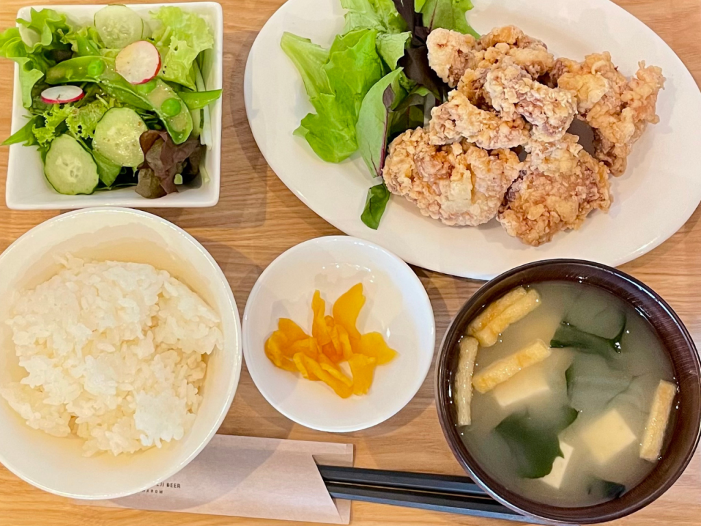 から揚げランチ